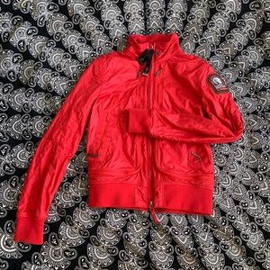 Red parajumper jacket xs